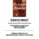 Io Bertolt Brecht, Recital di Poesie e di Canto