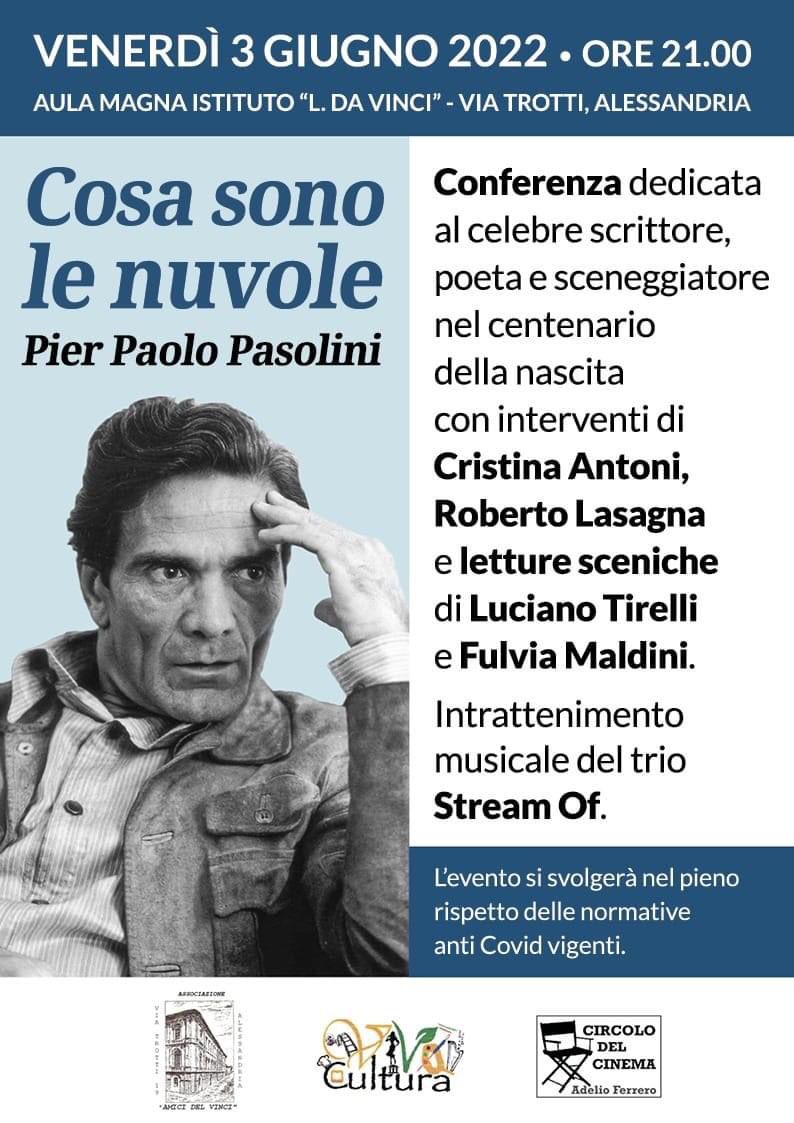 Conferenza dedicata a Pier Paolo Pasolini