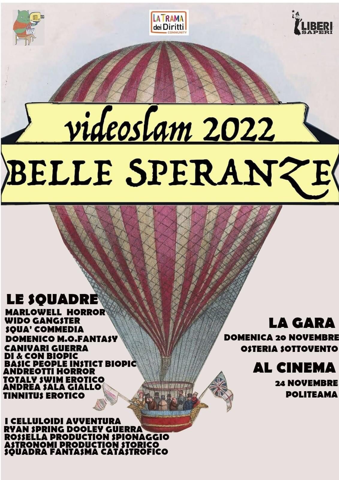 Belle Speranze - VideoSlam 2022