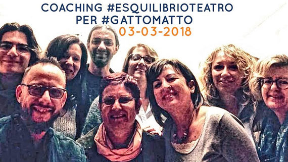 Coaching teatrale Esquilibrio per Gattomatto