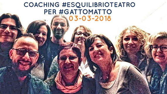 Coaching teatrale Esquilibrio per Gattomatto