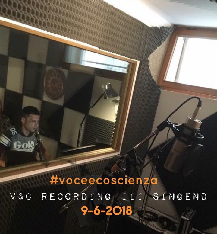 Voce & Coscienza Recording #3 Singend