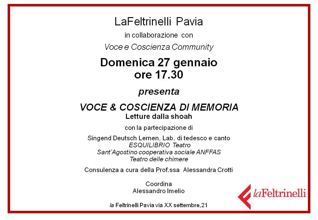 Voce & Coscienza di Memoria