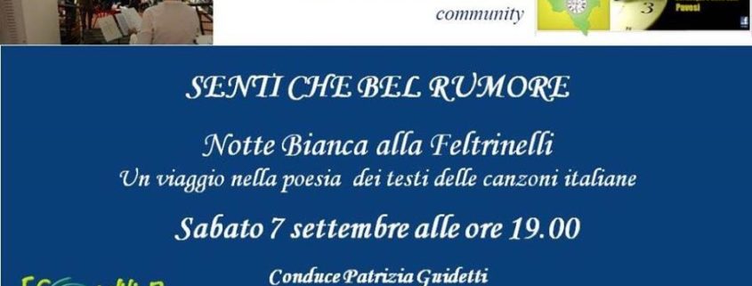 Senti che bel rumore - Notte bianca alla Feltrinelli