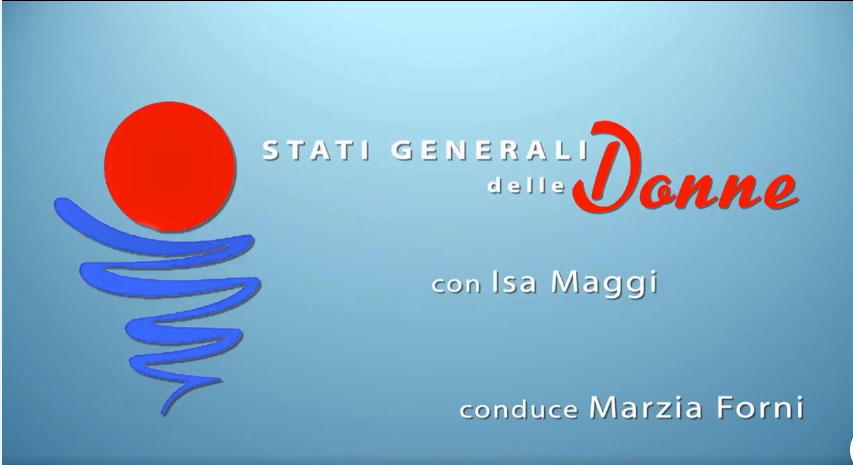 Alessandro Imelio a Stati generali delle Donne, con Isa Maggi