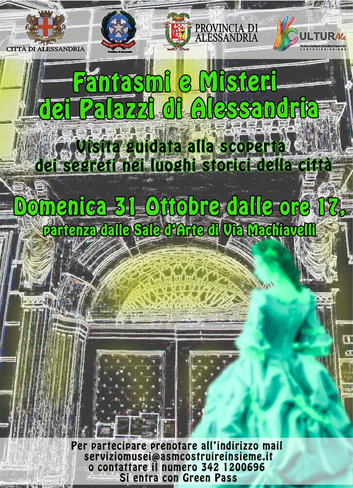 Fantasmi e misteri dei palazzi di Alessandria