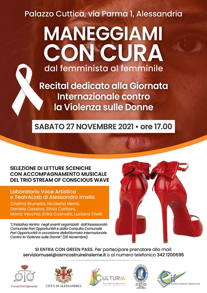 Maneggiami con cura - Recital contro la violenza sulle donne