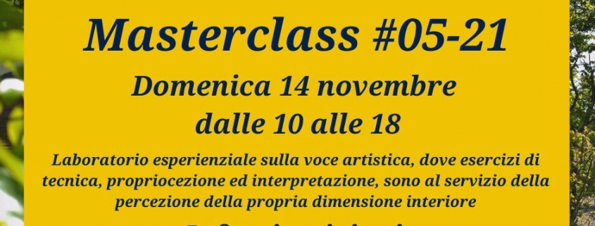 Masterclass #5-21