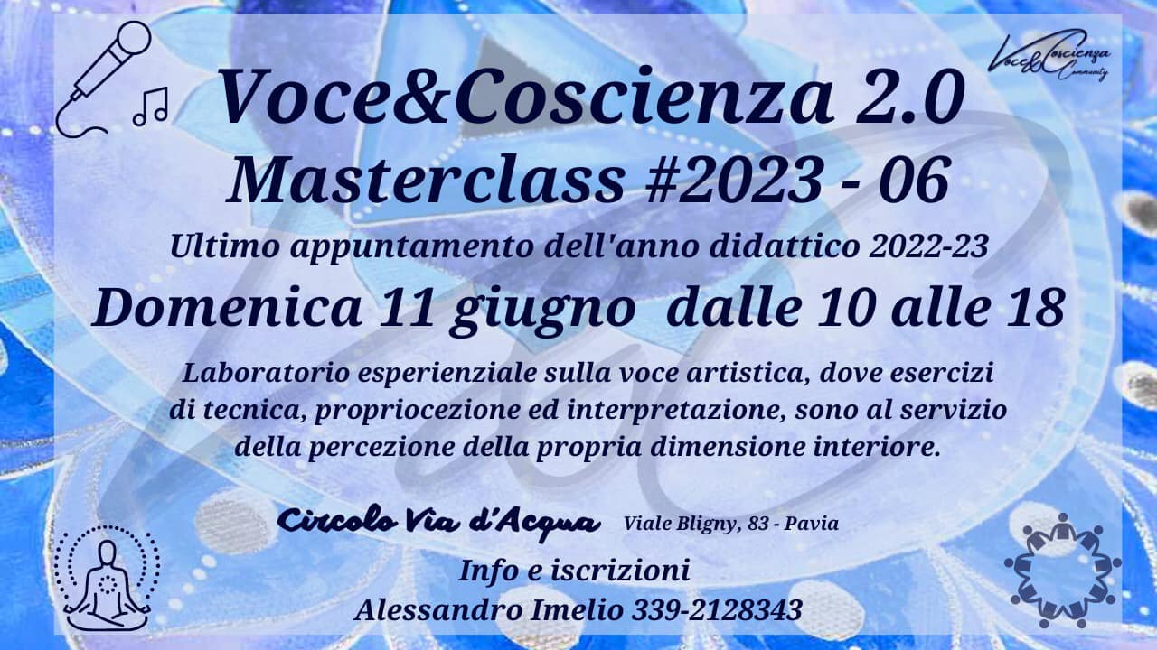 Masterclass V&C 23-6