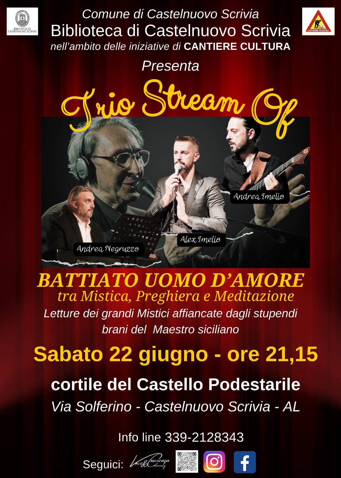 Battiato Uomo d'Amore - Castelnuovo Scrivia