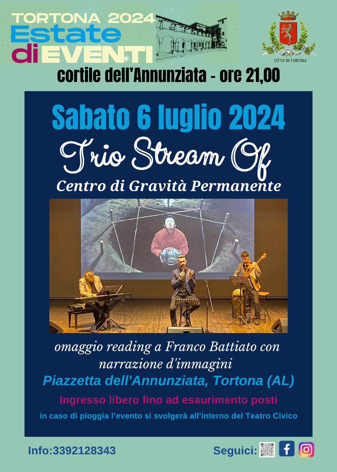 Centro di Gravità Permanete - 6 luglio 2024 - Tortona AL